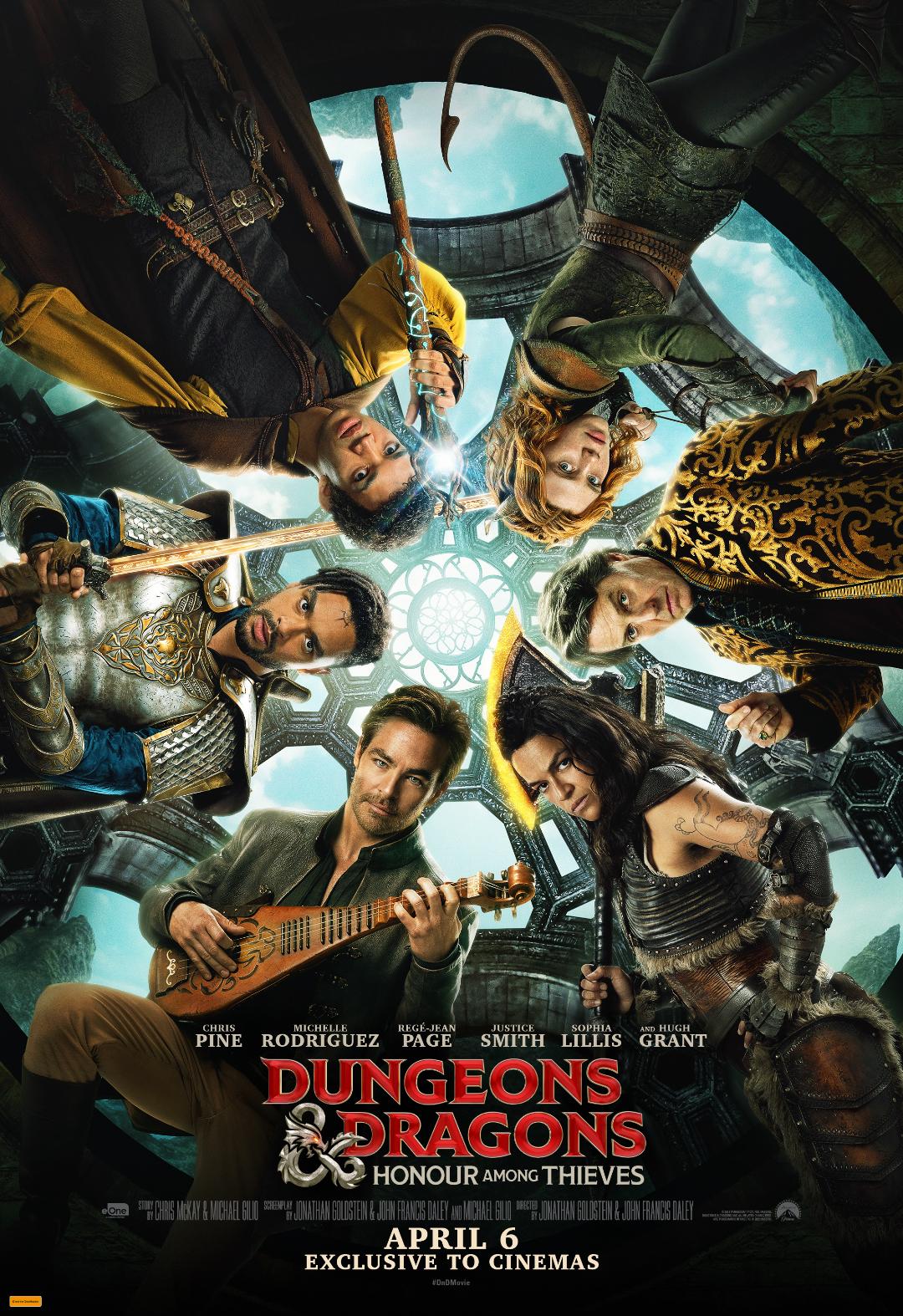 New DUNGEONS AND DRAGONS HONOUR AMONG THEIVES Poster Released HEAVY Cinema